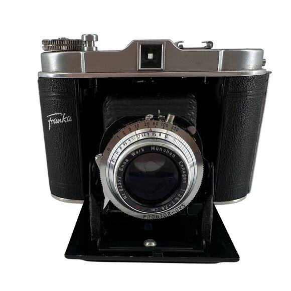 Franka Solida II Vintage Folding Film Camera 120mm Retro Photography - Picture 1 of 10